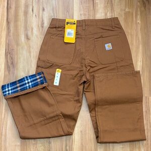 Flannel-lined Carhartt Boy’s Cargo Pants (can also fit petite adult)